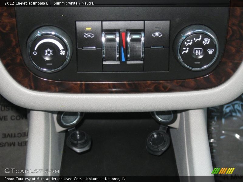 Summit White / Neutral 2012 Chevrolet Impala LT