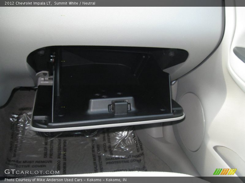 Summit White / Neutral 2012 Chevrolet Impala LT