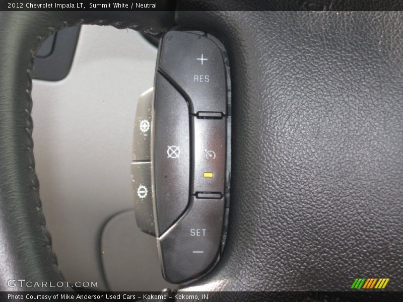 Summit White / Neutral 2012 Chevrolet Impala LT