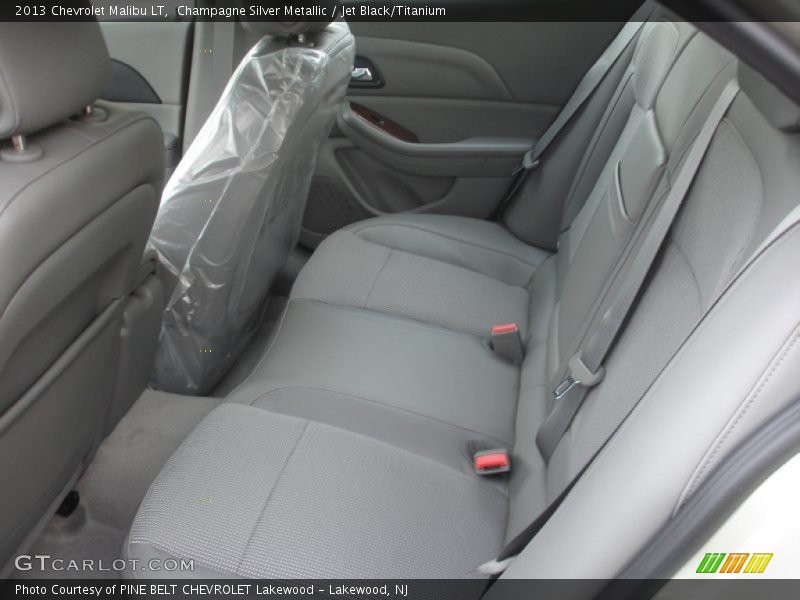 Champagne Silver Metallic / Jet Black/Titanium 2013 Chevrolet Malibu LT