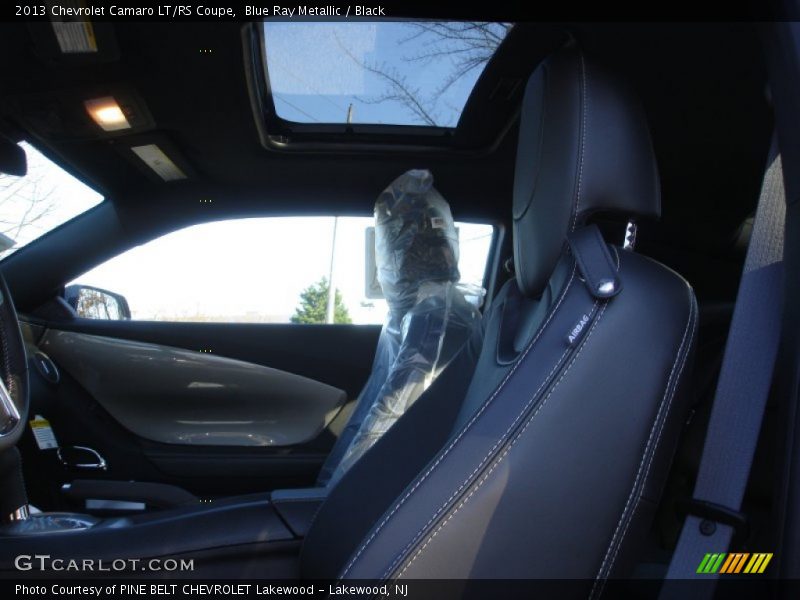 Blue Ray Metallic / Black 2013 Chevrolet Camaro LT/RS Coupe