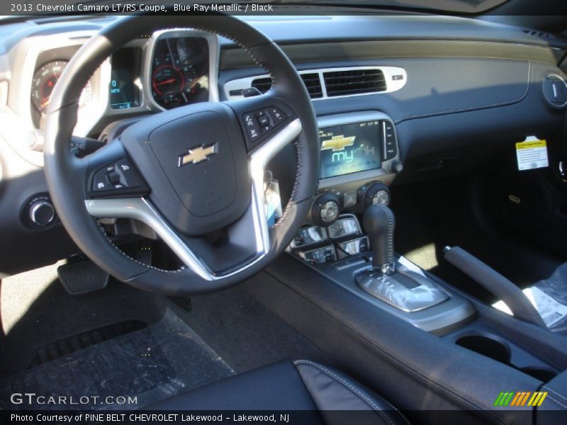 Blue Ray Metallic / Black 2013 Chevrolet Camaro LT/RS Coupe