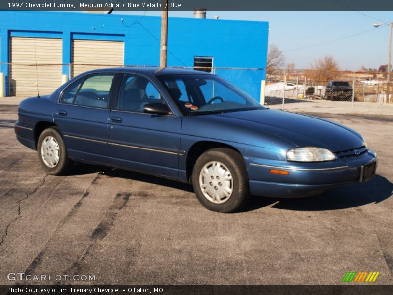 Medium Adriatic Blue Metallic / Blue 1997 Chevrolet Lumina