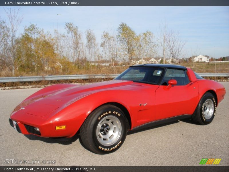 Front 3/4 View of 1979 Corvette T-Top