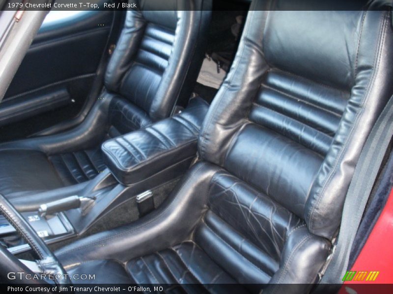 Front Seat of 1979 Corvette T-Top
