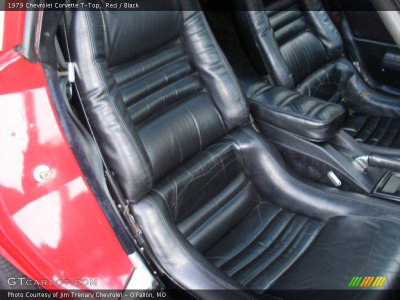 Front Seat of 1979 Corvette T-Top
