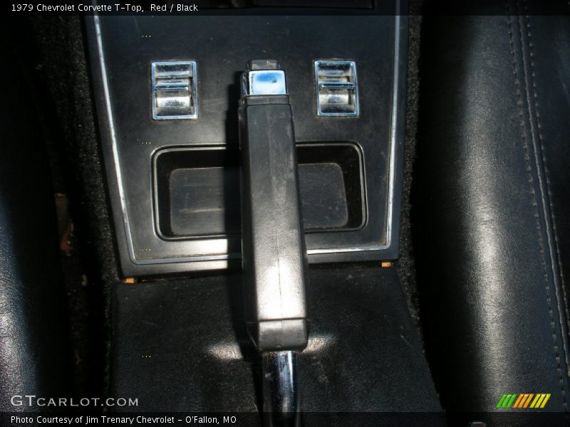 Controls of 1979 Corvette T-Top