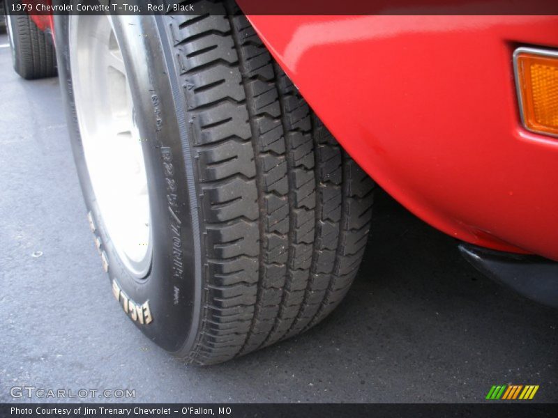 Red / Black 1979 Chevrolet Corvette T-Top