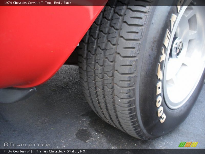 Red / Black 1979 Chevrolet Corvette T-Top