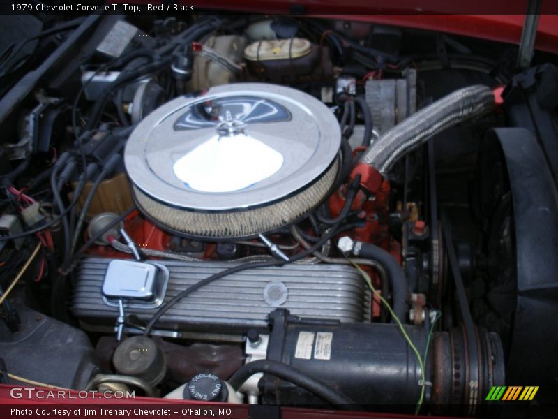  1979 Corvette T-Top Engine - 350 cid OHV 16-Valve L82 V8