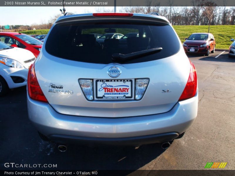 Polished Pewter Metallic / Charcoal 2003 Nissan Murano SL