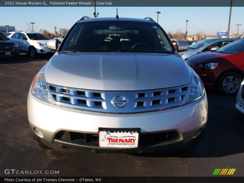 Polished Pewter Metallic / Charcoal 2003 Nissan Murano SL