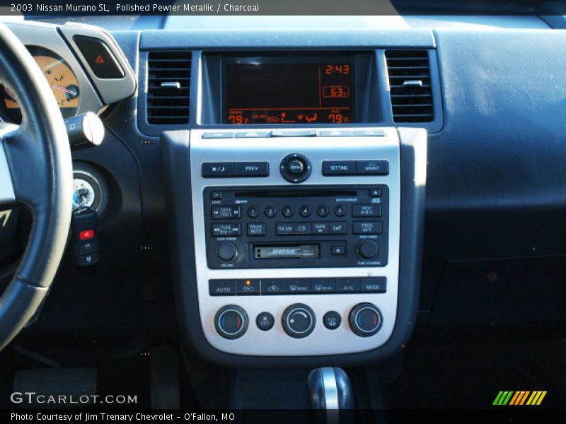 Polished Pewter Metallic / Charcoal 2003 Nissan Murano SL