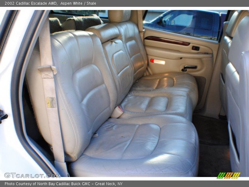 Aspen White / Shale 2002 Cadillac Escalade AWD