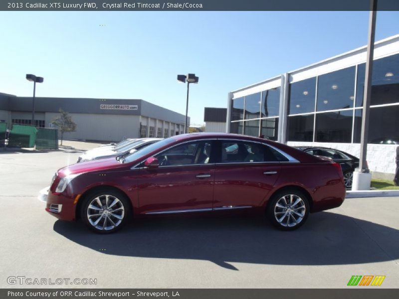 Crystal Red Tintcoat / Shale/Cocoa 2013 Cadillac XTS Luxury FWD