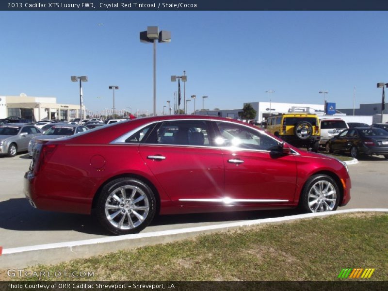 Crystal Red Tintcoat / Shale/Cocoa 2013 Cadillac XTS Luxury FWD