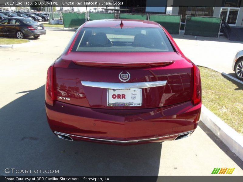 Crystal Red Tintcoat / Shale/Cocoa 2013 Cadillac XTS Luxury FWD