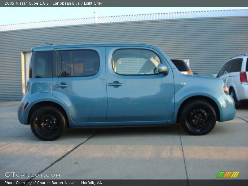 Caribbean Blue / Light Gray 2009 Nissan Cube 1.8 S