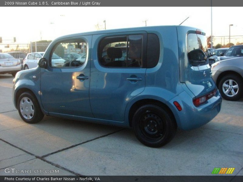 Caribbean Blue / Light Gray 2009 Nissan Cube 1.8 S