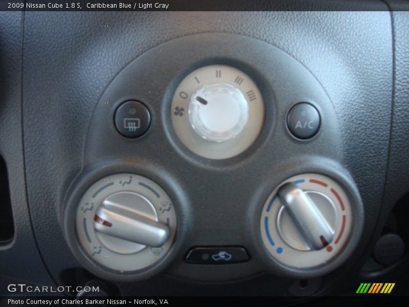 Caribbean Blue / Light Gray 2009 Nissan Cube 1.8 S