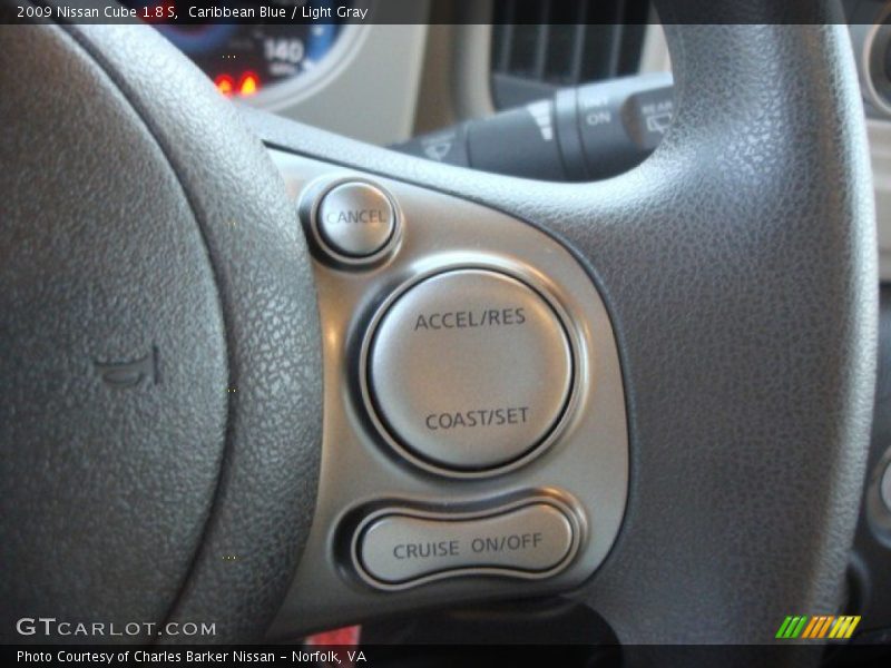 Caribbean Blue / Light Gray 2009 Nissan Cube 1.8 S