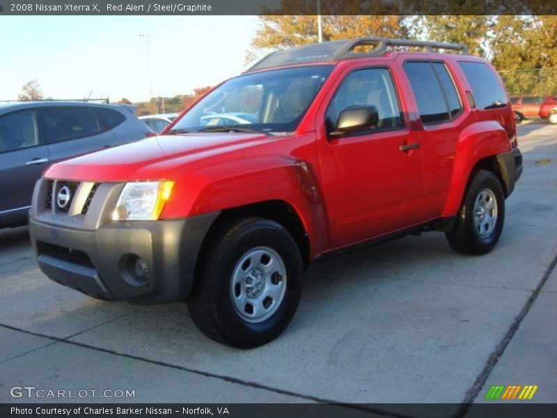 Front 3/4 View of 2008 Xterra X