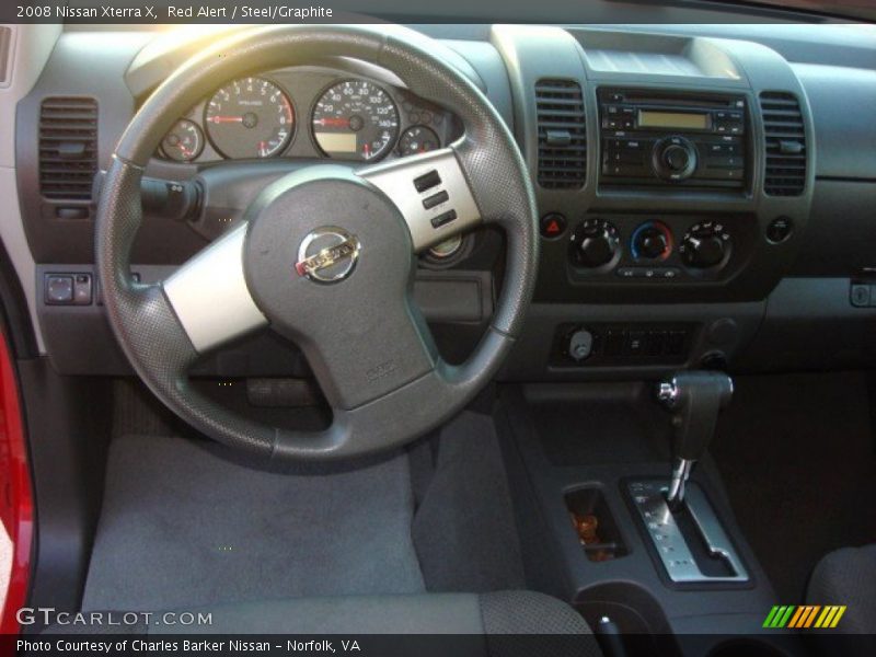 Red Alert / Steel/Graphite 2008 Nissan Xterra X