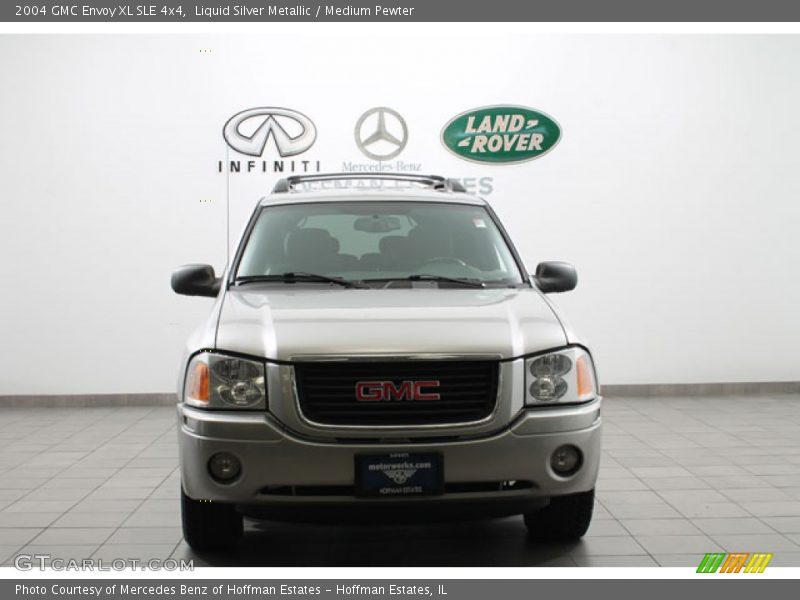 Liquid Silver Metallic / Medium Pewter 2004 GMC Envoy XL SLE 4x4