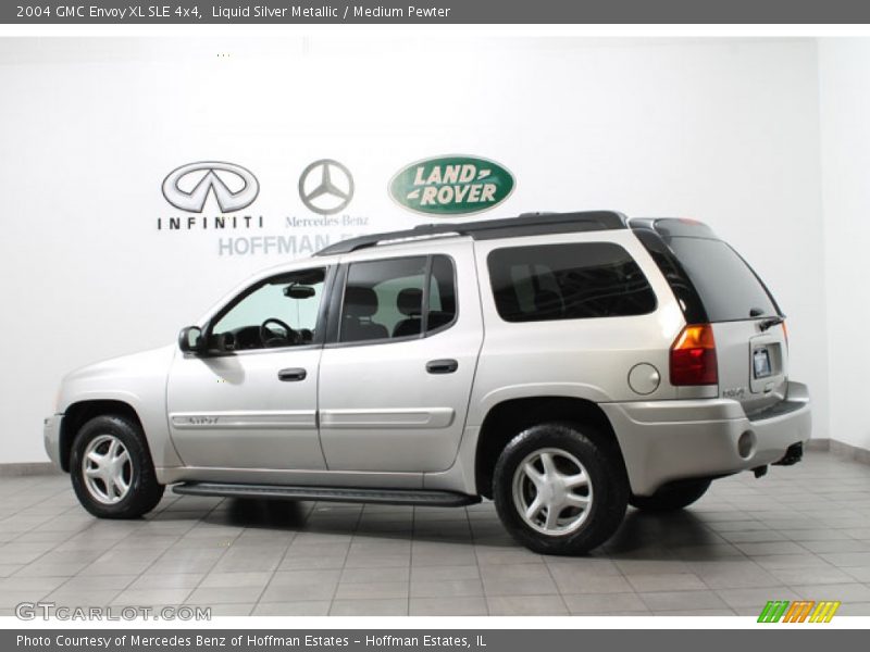 Liquid Silver Metallic / Medium Pewter 2004 GMC Envoy XL SLE 4x4