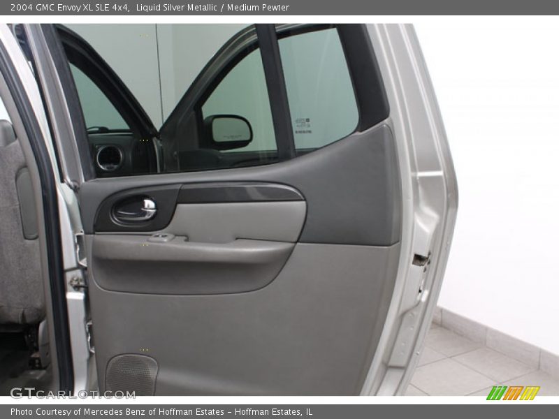 Liquid Silver Metallic / Medium Pewter 2004 GMC Envoy XL SLE 4x4