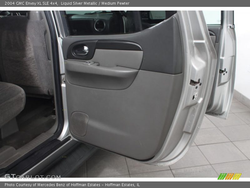 Liquid Silver Metallic / Medium Pewter 2004 GMC Envoy XL SLE 4x4