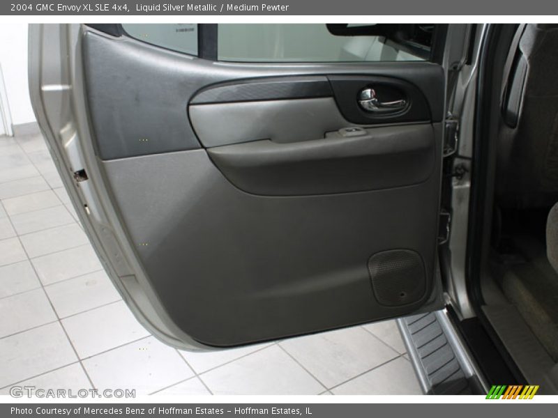 Liquid Silver Metallic / Medium Pewter 2004 GMC Envoy XL SLE 4x4