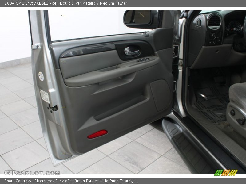 Liquid Silver Metallic / Medium Pewter 2004 GMC Envoy XL SLE 4x4