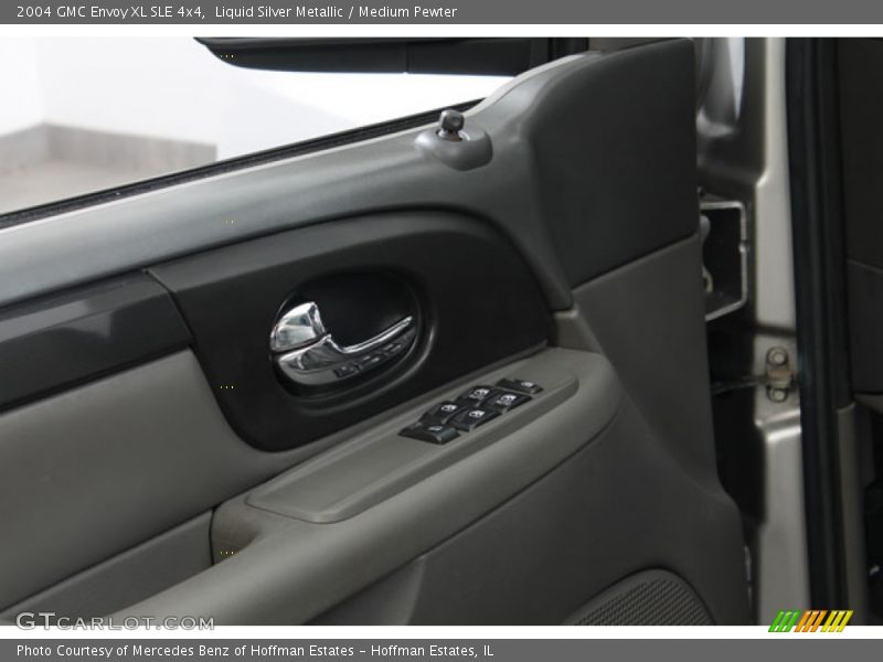 Liquid Silver Metallic / Medium Pewter 2004 GMC Envoy XL SLE 4x4