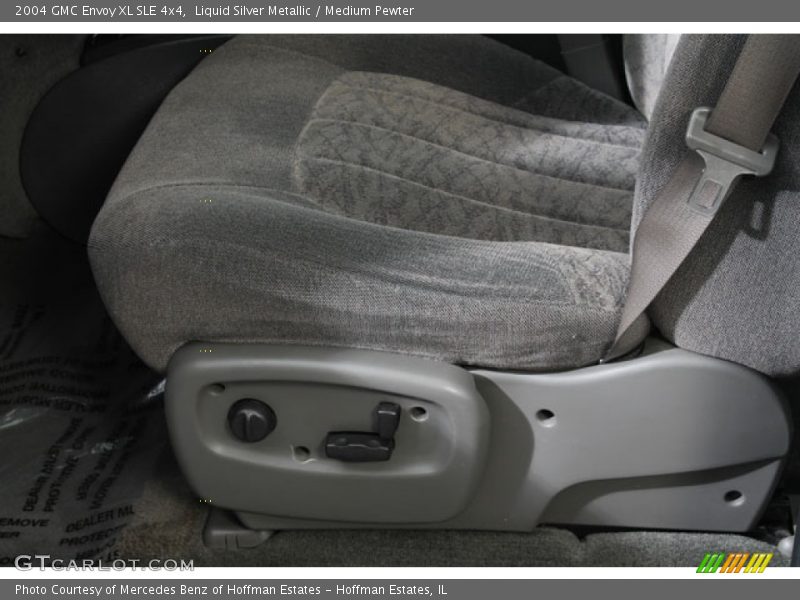 Liquid Silver Metallic / Medium Pewter 2004 GMC Envoy XL SLE 4x4
