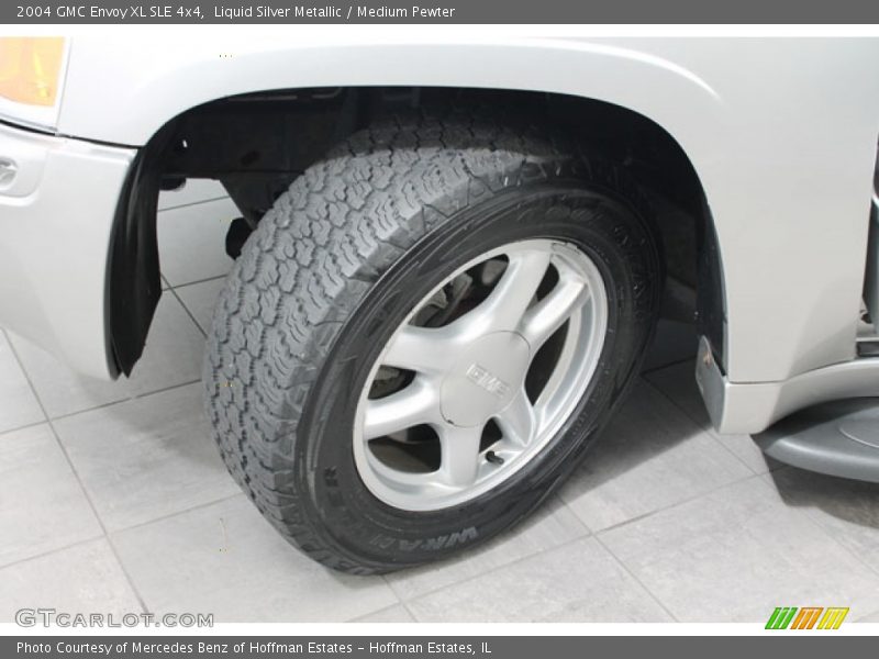 Liquid Silver Metallic / Medium Pewter 2004 GMC Envoy XL SLE 4x4