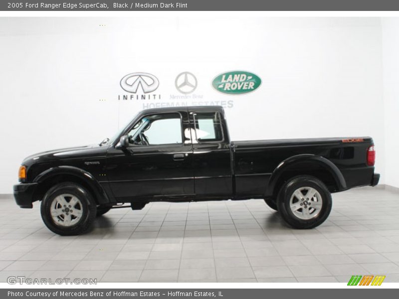 Black / Medium Dark Flint 2005 Ford Ranger Edge SuperCab