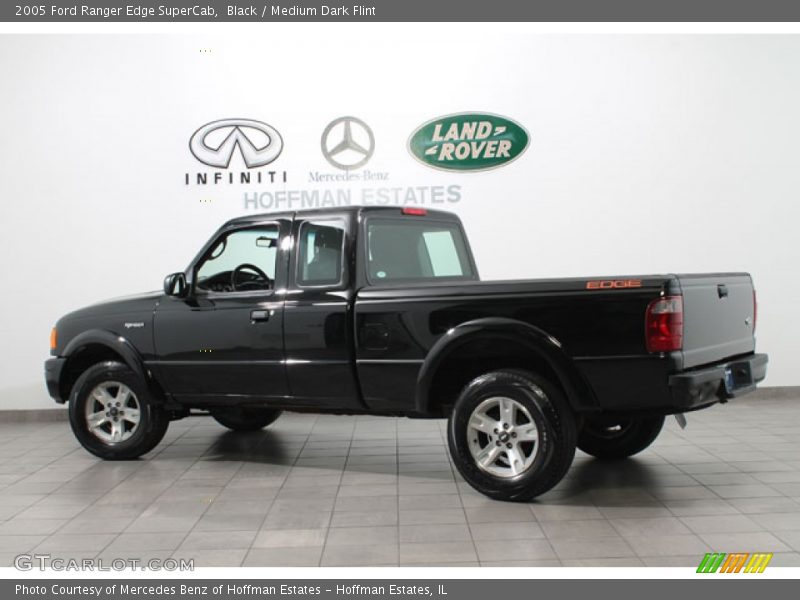 Black / Medium Dark Flint 2005 Ford Ranger Edge SuperCab