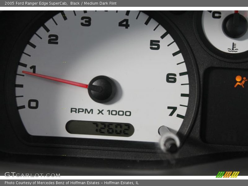 Black / Medium Dark Flint 2005 Ford Ranger Edge SuperCab