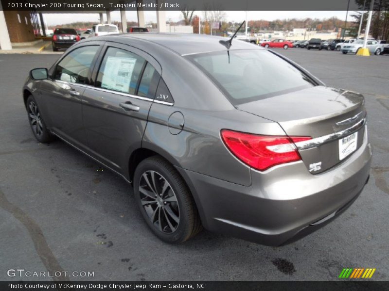 Tungsten Metallic / Black 2013 Chrysler 200 Touring Sedan