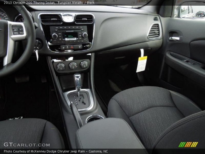 Tungsten Metallic / Black 2013 Chrysler 200 Touring Sedan
