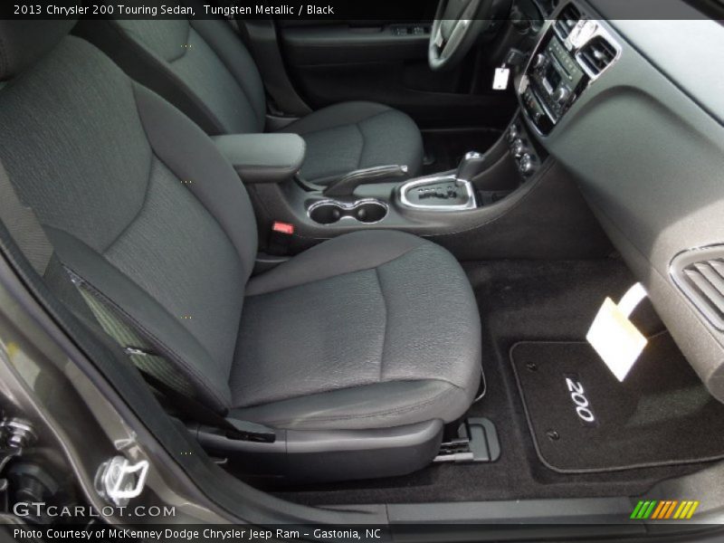 Tungsten Metallic / Black 2013 Chrysler 200 Touring Sedan