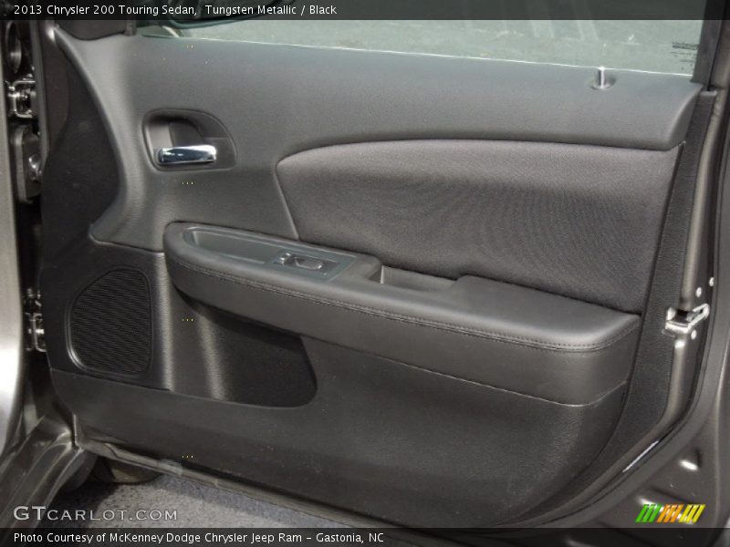 Tungsten Metallic / Black 2013 Chrysler 200 Touring Sedan