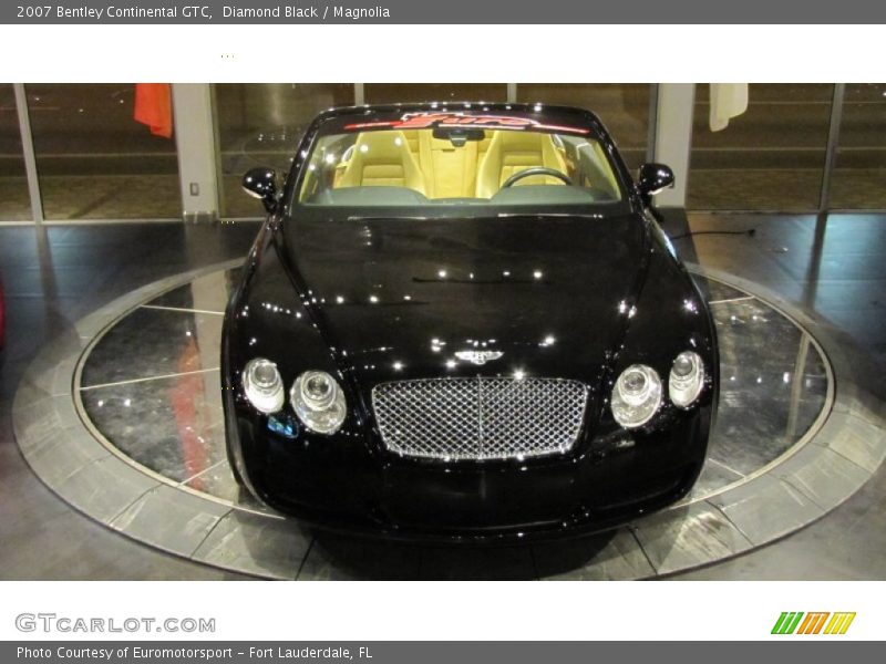 Diamond Black / Magnolia 2007 Bentley Continental GTC