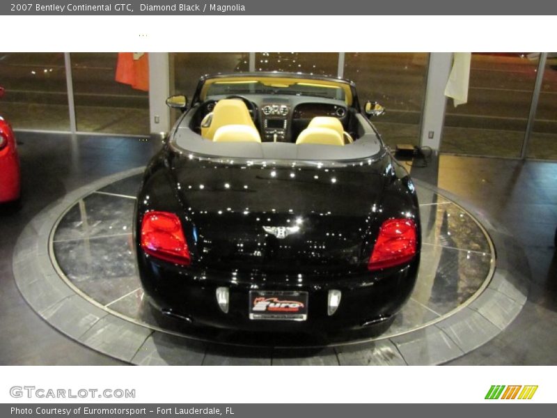 Diamond Black / Magnolia 2007 Bentley Continental GTC