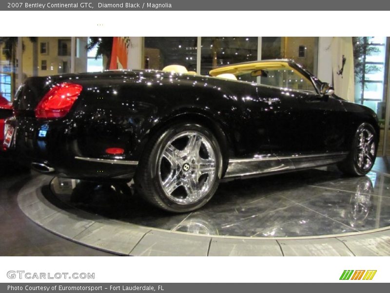 Diamond Black / Magnolia 2007 Bentley Continental GTC
