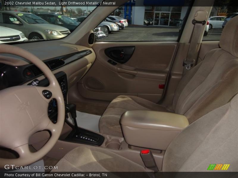 Light Driftwood Metallic / Neutral 2002 Chevrolet Malibu Sedan