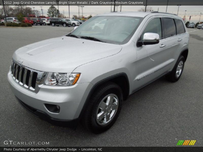 Bright Silver Metallic / Dark Graystone/Medium Graystone 2012 Jeep Grand Cherokee Laredo