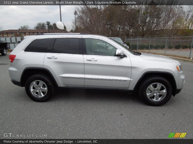 Bright Silver Metallic / Dark Graystone/Medium Graystone 2012 Jeep Grand Cherokee Laredo