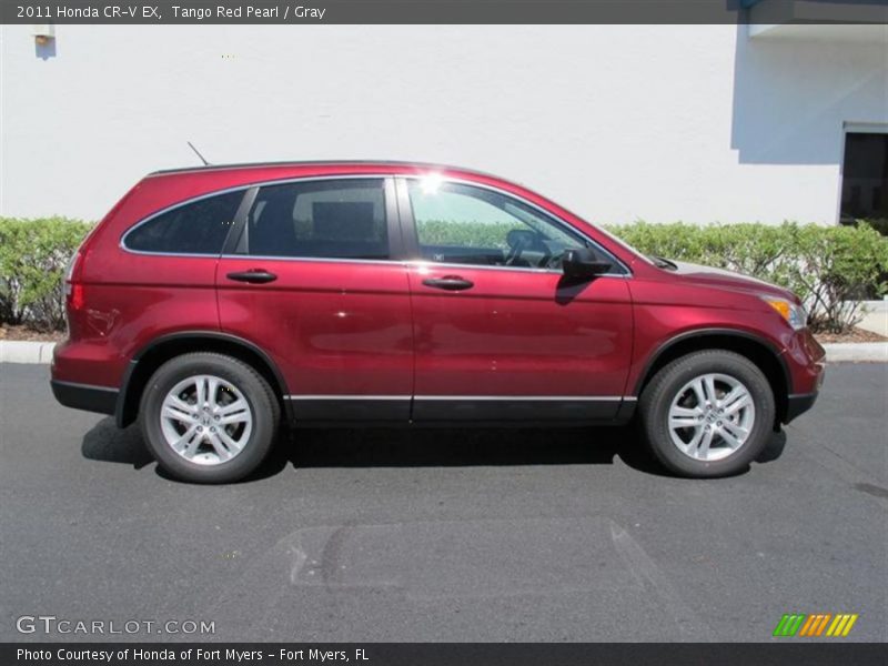  2011 CR-V EX Tango Red Pearl
